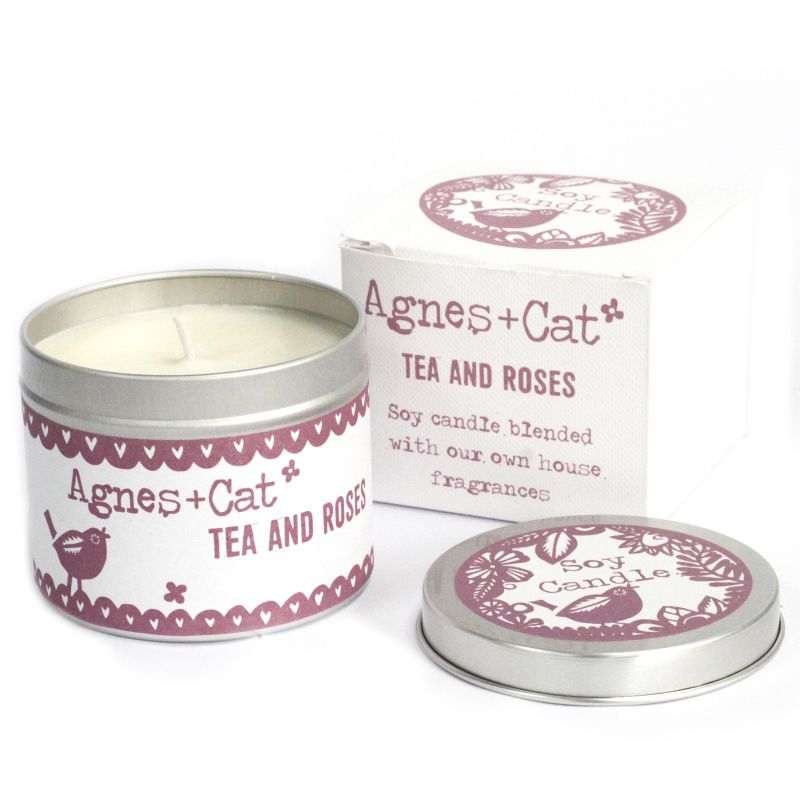Velas en Lata 200ml - Tea and Roses