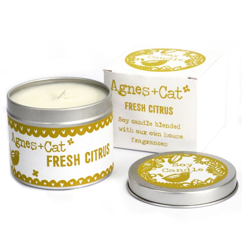Velas en Lata 200ml - Fresh Citrus