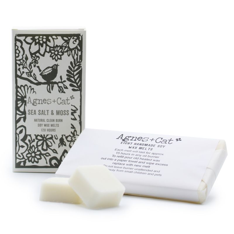 Caja de 8 Ceras Aromáticas - Sea Salt + Moss