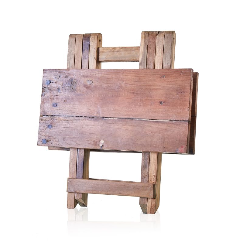 Mesa de Centro Cuadrada Plegable - 50x50cm