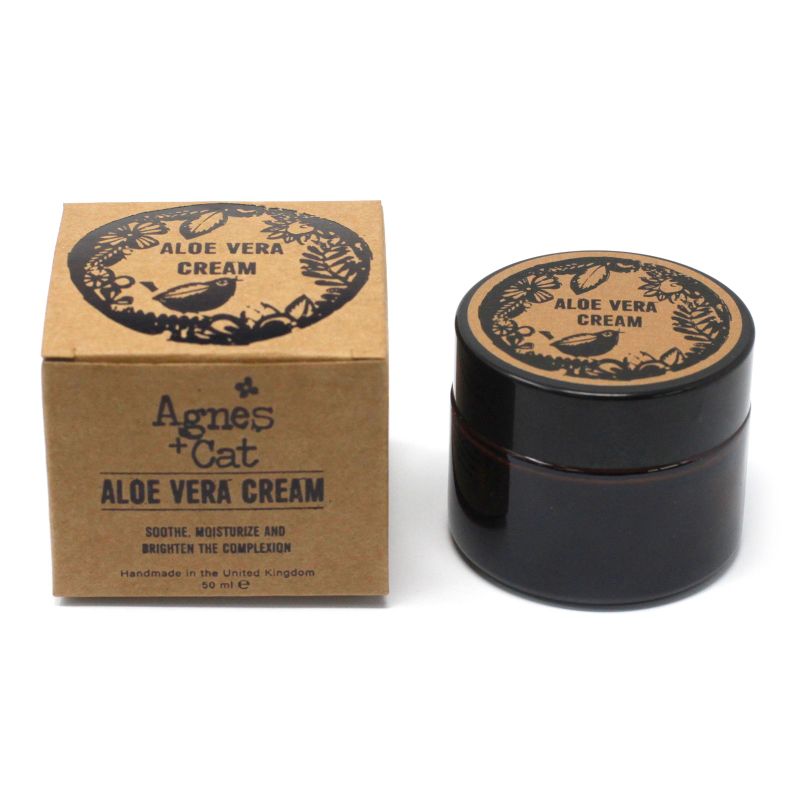 Crema Facial de Aloe Vera - Cara y Cuello