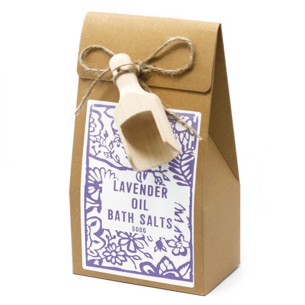 Sal de baño del Himalaya 500 g - lavanda