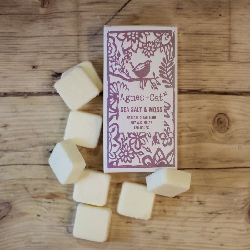 Caja de 8 Ceras Aromáticas - Sea Salt + Moss