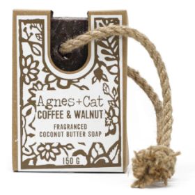Jabón con Cordón - Coffee + Walnut