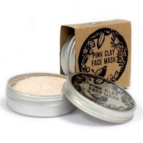 Polvo para mascarilla facial 50g - Arcilla rosa