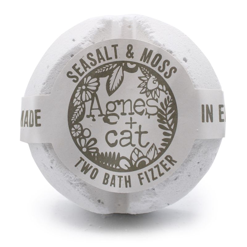 Bomba de Baño Efervescente 210g - Sea Salt + Moss