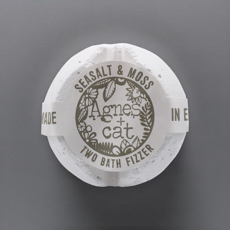 Bomba de Baño Efervescente 210g - Sea Salt + Moss