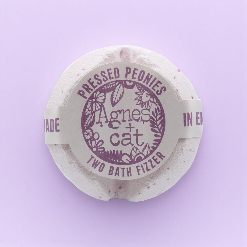 Bomba de Baño Efervescente 210g - Pressed Peonies