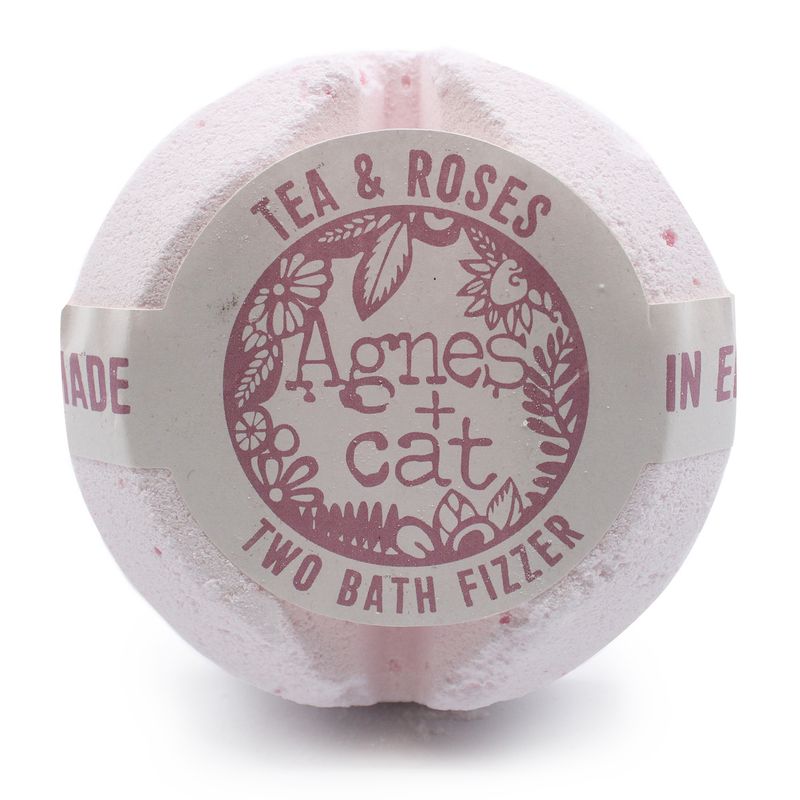 Bomba de Baño Efervescente 210g - Tea + Roses
