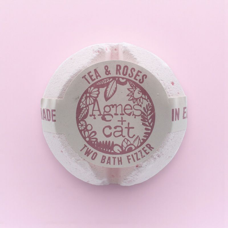 Bomba de Baño Efervescente 210g - Tea + Roses