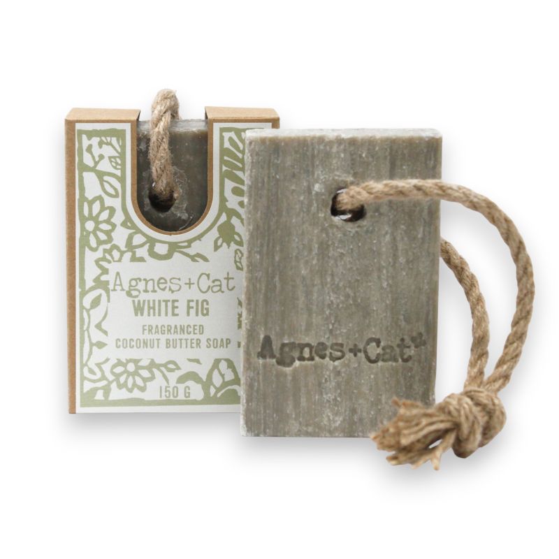 Jabón con Cordón - White Fig