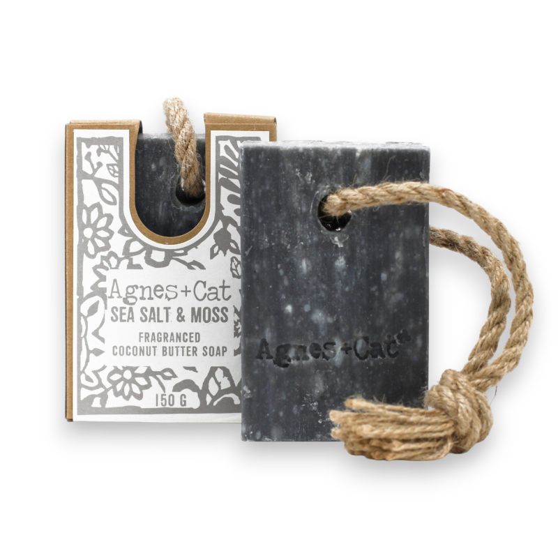 Jabón con Cordón - Sea Salt + Moss