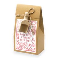 Sal de baño del Himalaya 500g - ylang-ylang y rosa