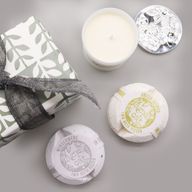 Caja de Regalo con Vela y Bombas de Baño - Windermere & Fresh Citrus